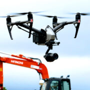 建設業界でのドローン導入