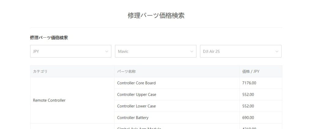 DJI Air 2S_RepairPrice