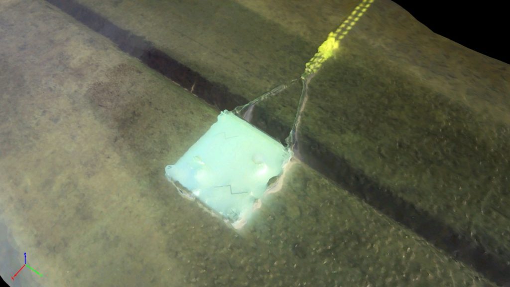 ROVダム点検_04_ダム供試体3Dモデル_s