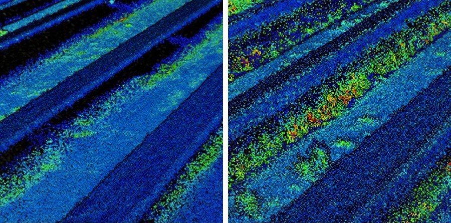 M300RTK＋ZenmuseL1_オブリーク比較