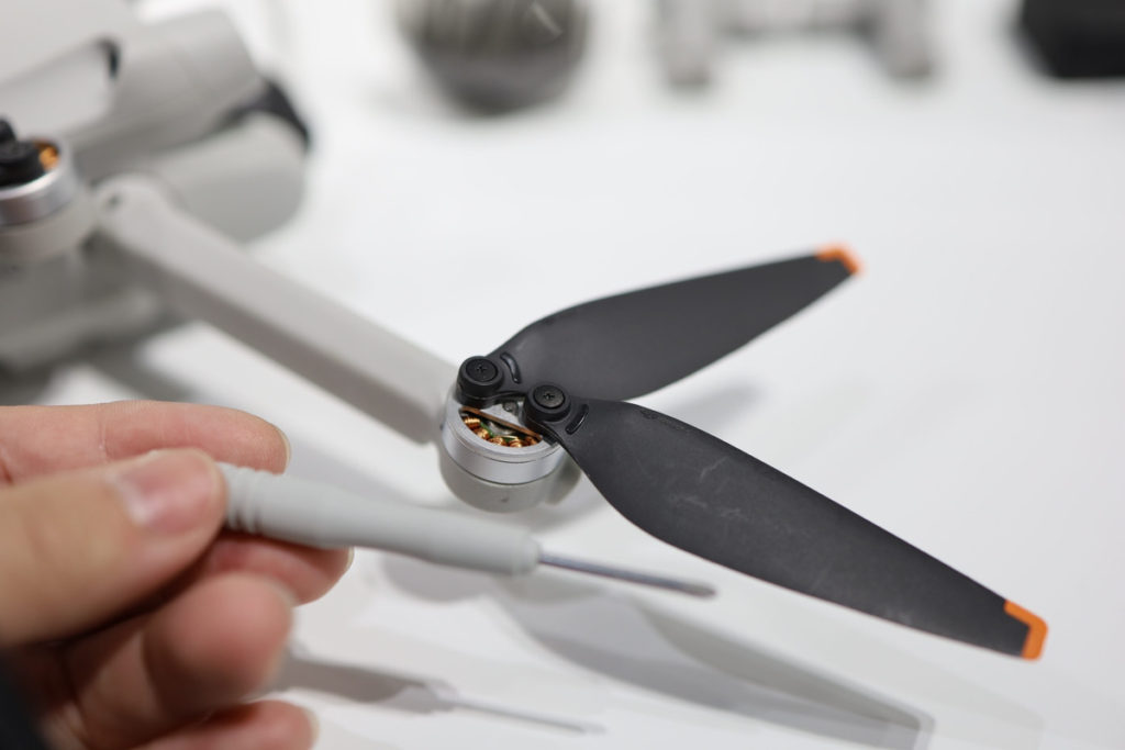 DJI Miniシリーズのプロペラ交換