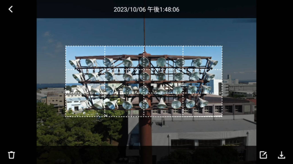 高解像度グリッド撮影