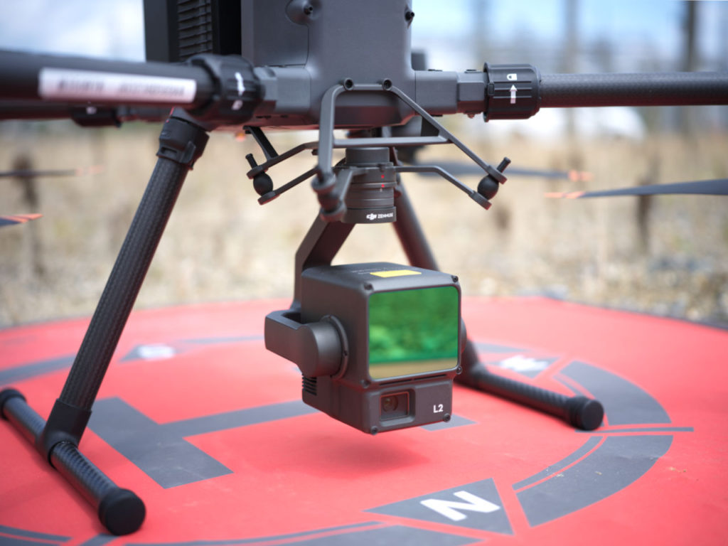 Zenmuse L2 送電線フォローモード01