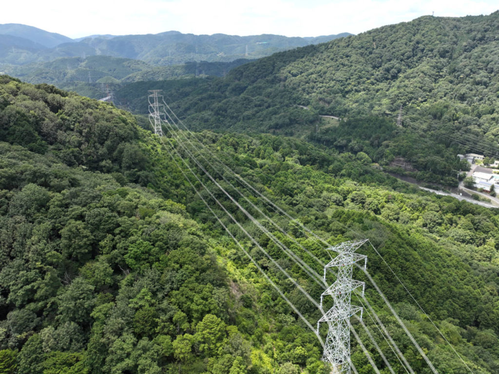 Zenmuse L2 送電線フォローモード02