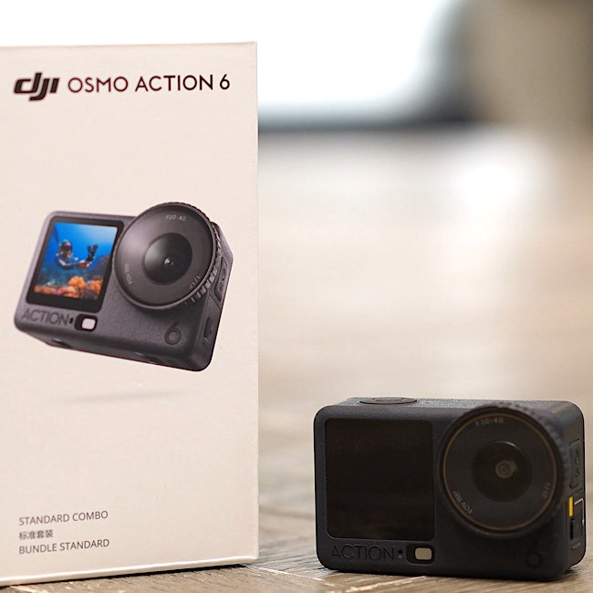 DJI Osmo Action 6 最速レビュー！1/1.1インチセンサーで可変F値の