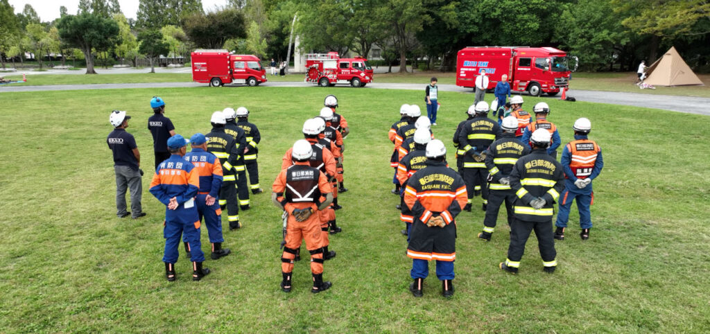 Kasukabe City Comprehensive Disaster Prevention Drill_01